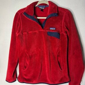 Patagonia pullover small red